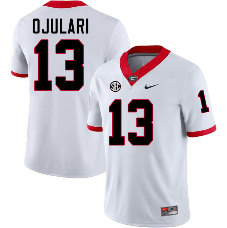 Azeez Ojulari Georgia Jersey,University Of Georgia Bulldogs Football Jersey,Uniforms,Gears-White Azeez Ojulari Georgia Jersey,University Of Georgia Bulldogs Football Jersey,Uniforms,Gears-White